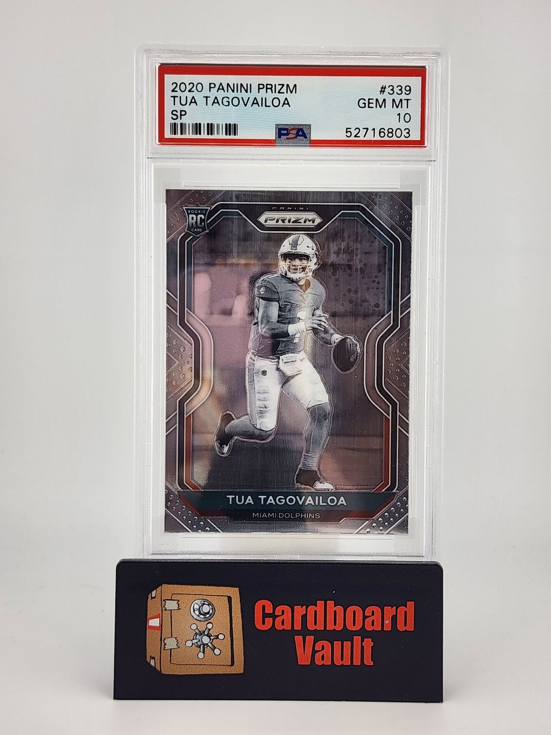 2020 Panini Prizm Tua Tagovailoa SP No. 339 RR9 PSA 10 52716803
