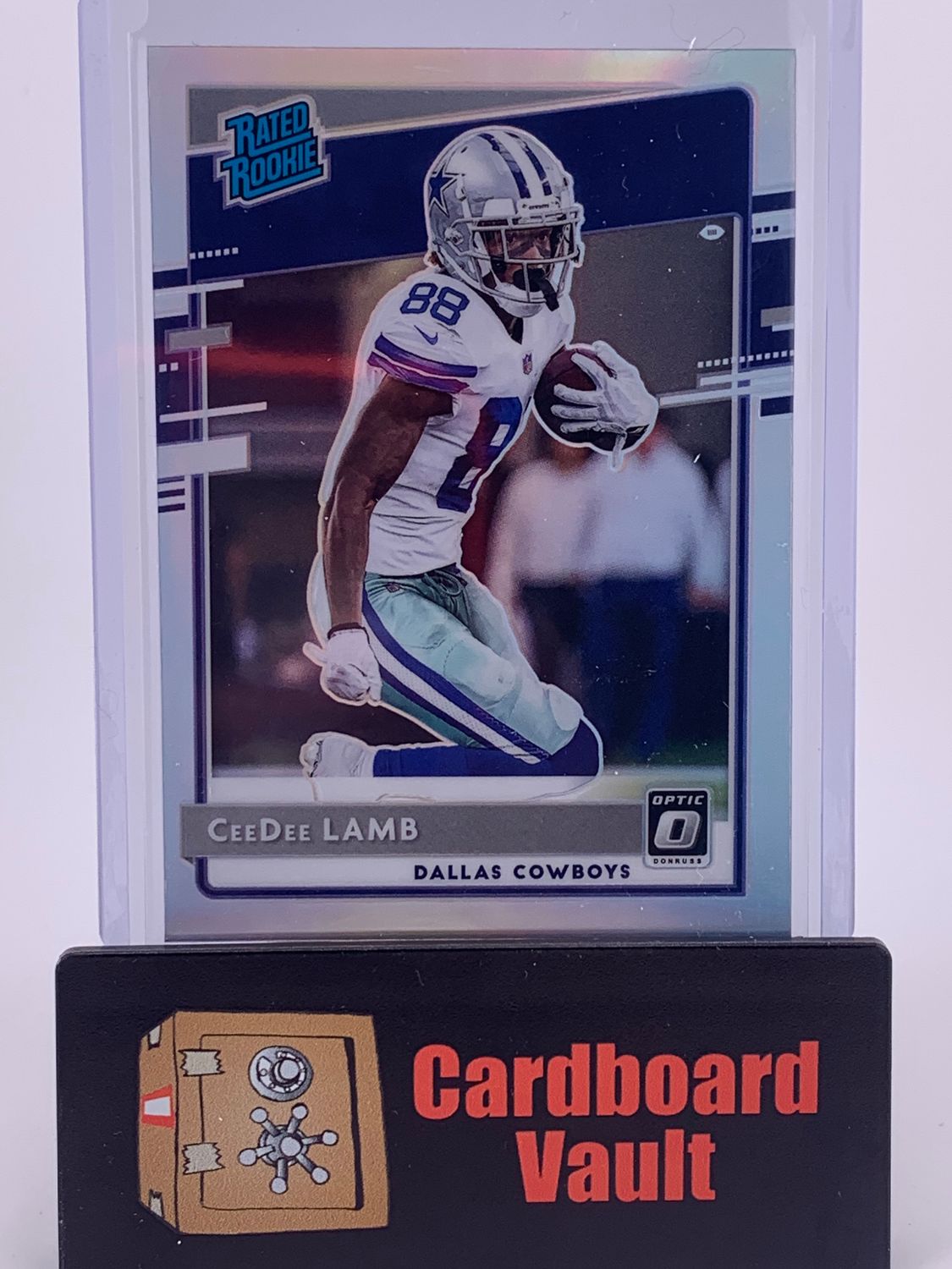 2020 Optic CeeDee Lamb Rated Rookie Refractor No. 156