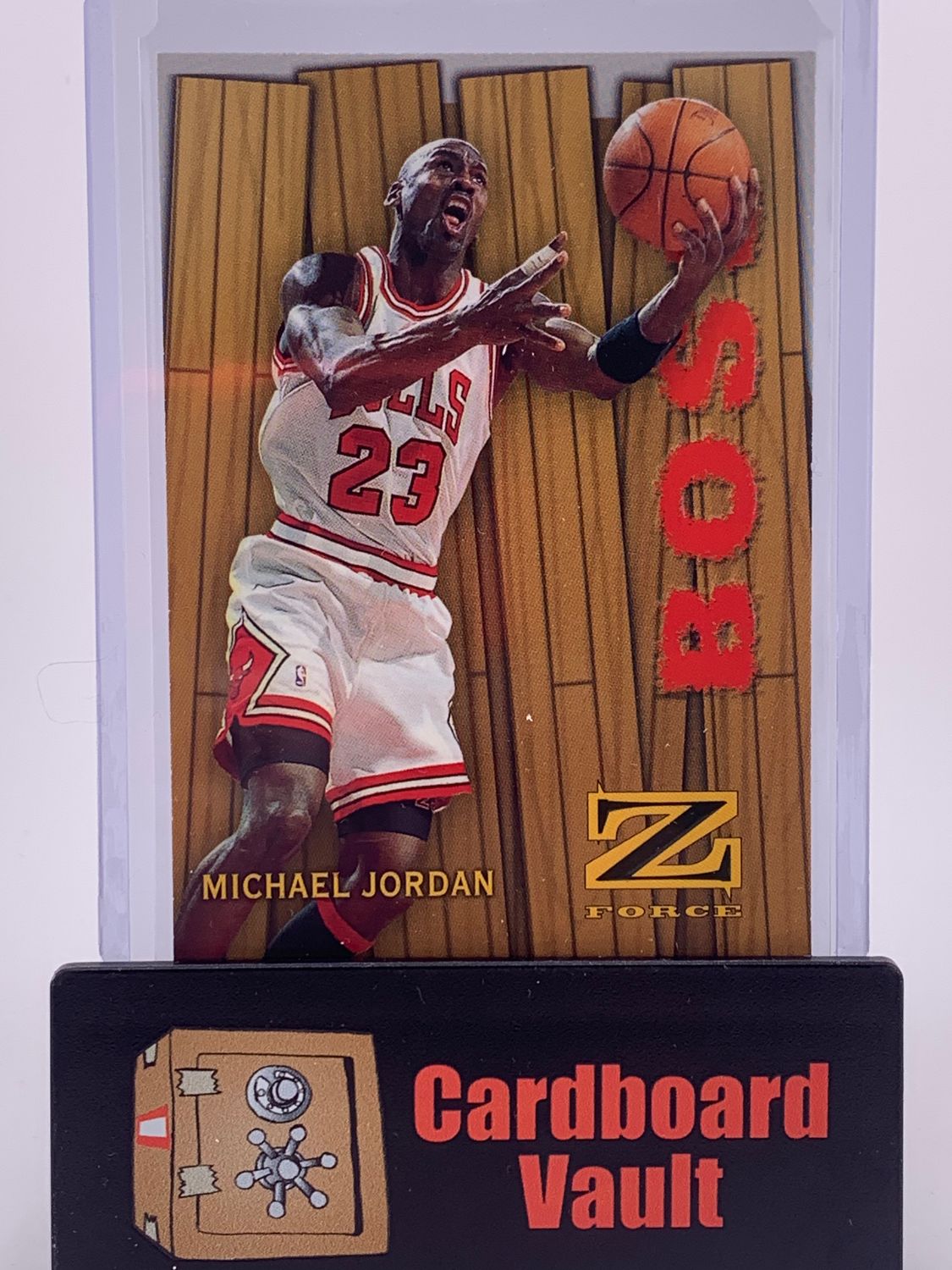 1997 Skybox Michael Jordan Boss Z Force No. 10