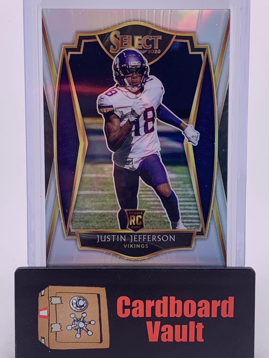 2020 Select Prizm Justin Jefferson Refractor No. 161
