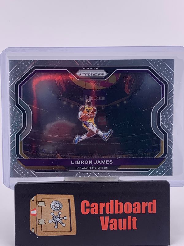 2020-21 Prizm LeBron James No. 1