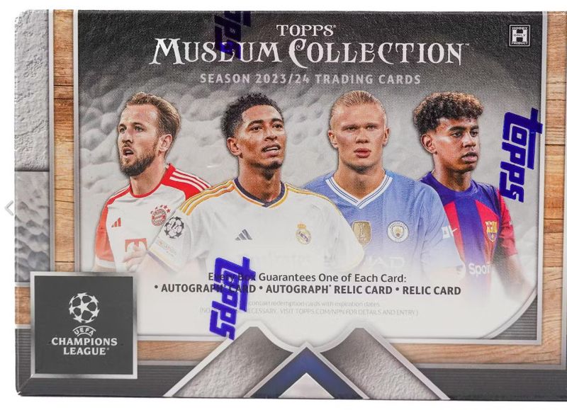 2023/24 Topps UEFA  Champions League Museum Collection Soccer Hobby Box