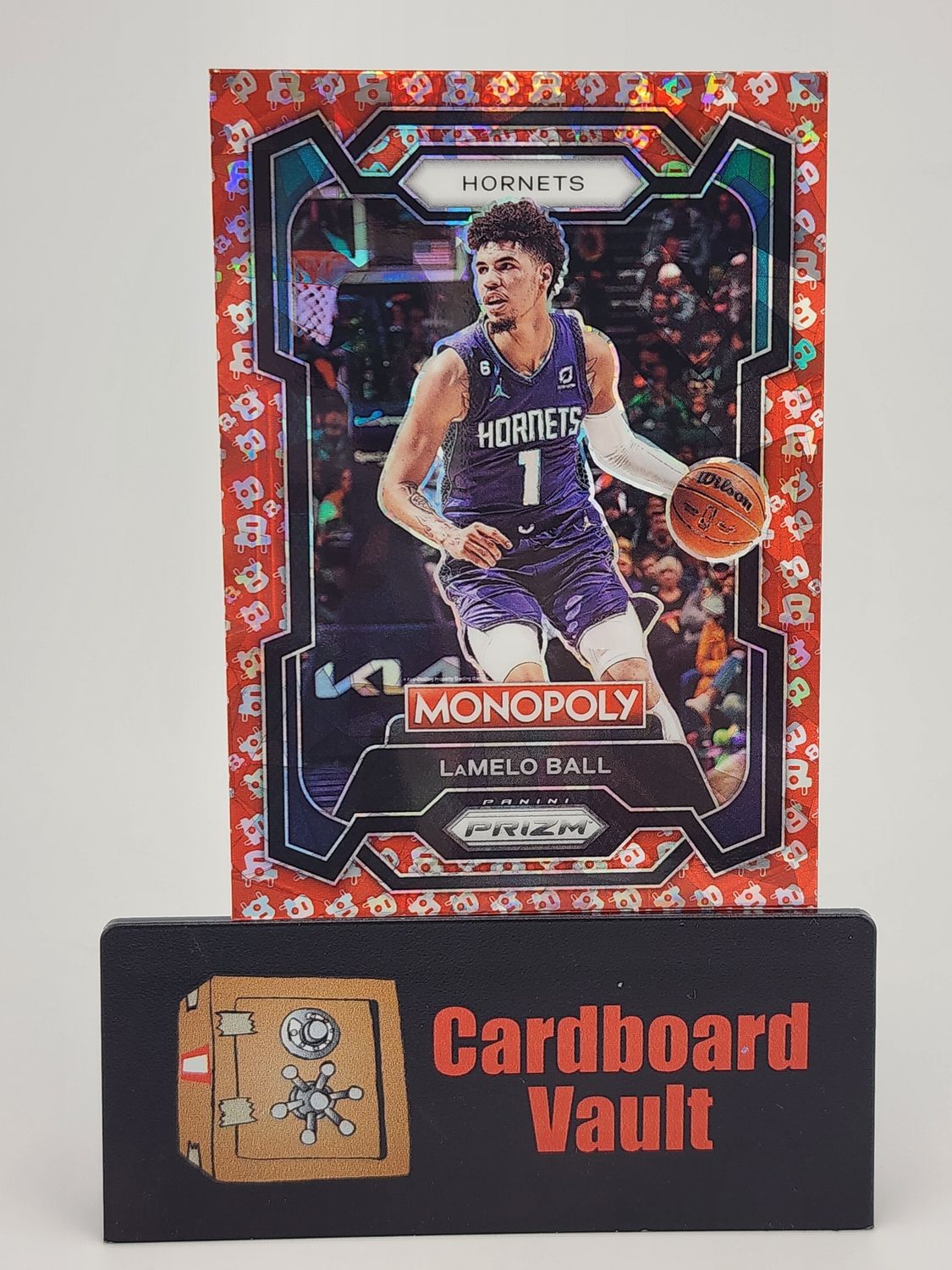 2023-24 Monopoly Prizm LaMelo Ball Free Parking No. 13