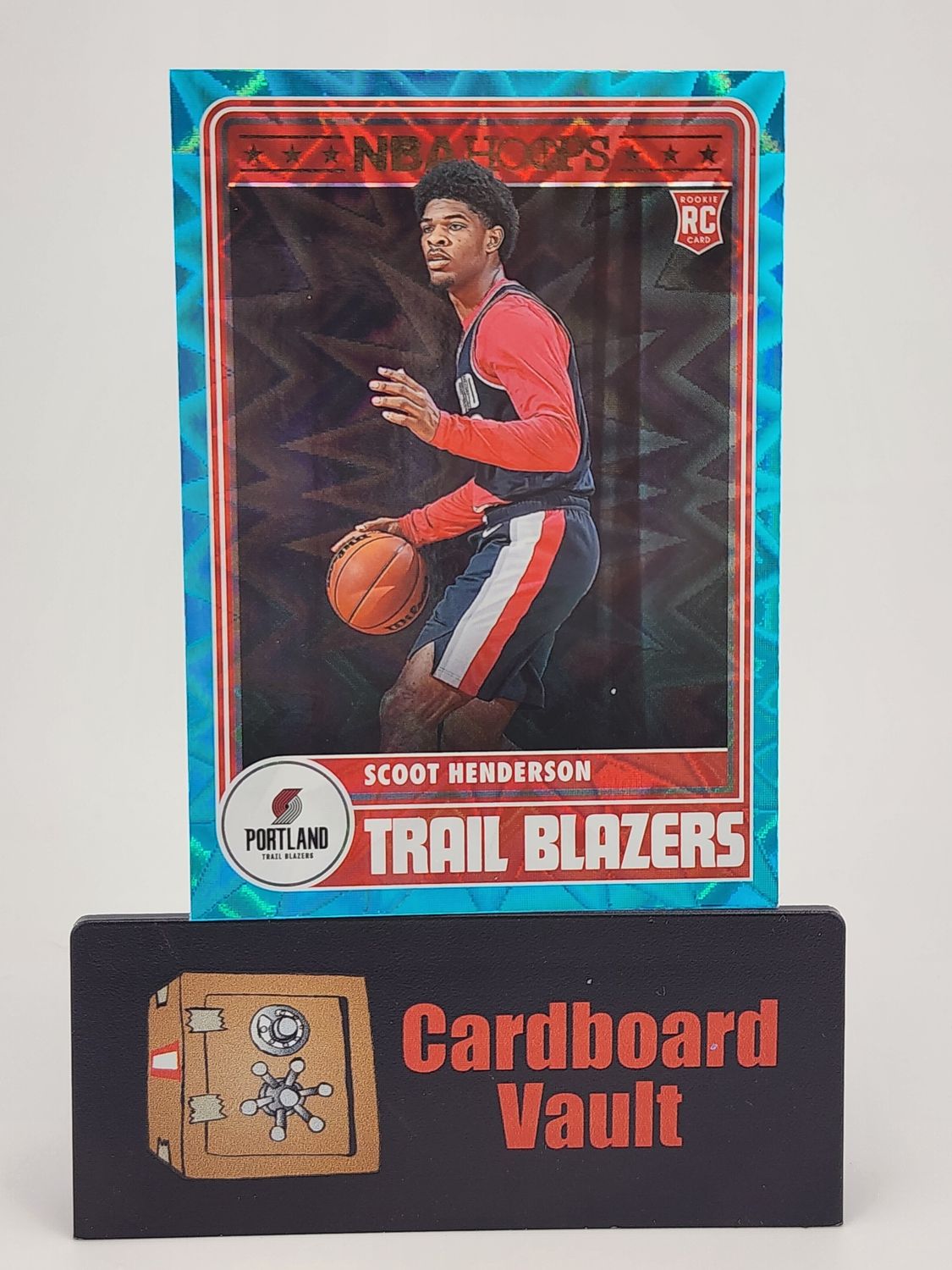 2023-24 NBA Hoops Scoot Henderson Teal Explosion No. 297