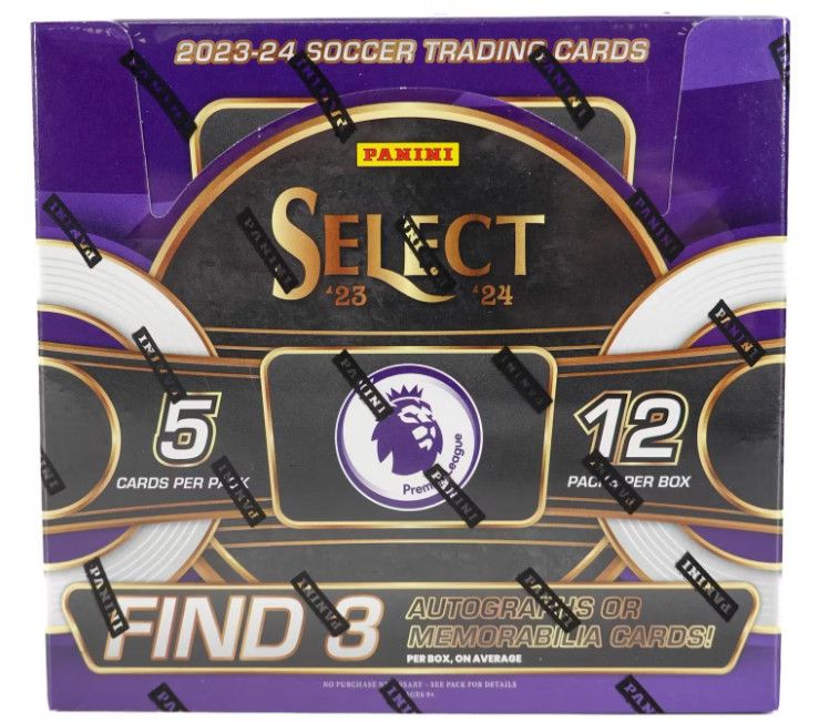 2023/24 Panini Select EPL Soccer Hobby Box