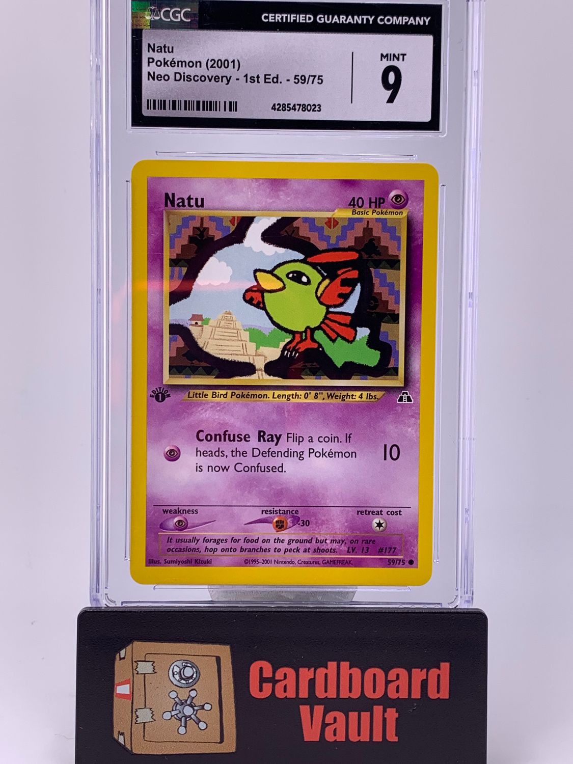 2007 Pokémon Electivire Diamond &amp; Pearl Reverse Holo No. 3 CGC 9 1401011394259