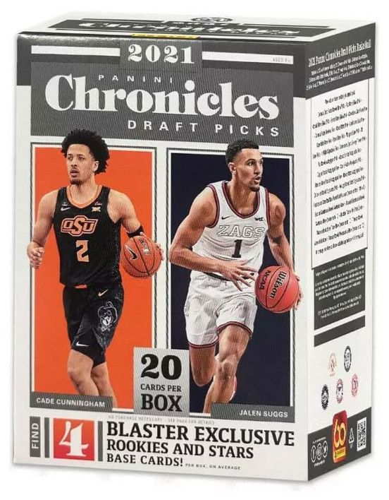 2021 NBA Chronicles Basketball Draft Picks Blaster Box