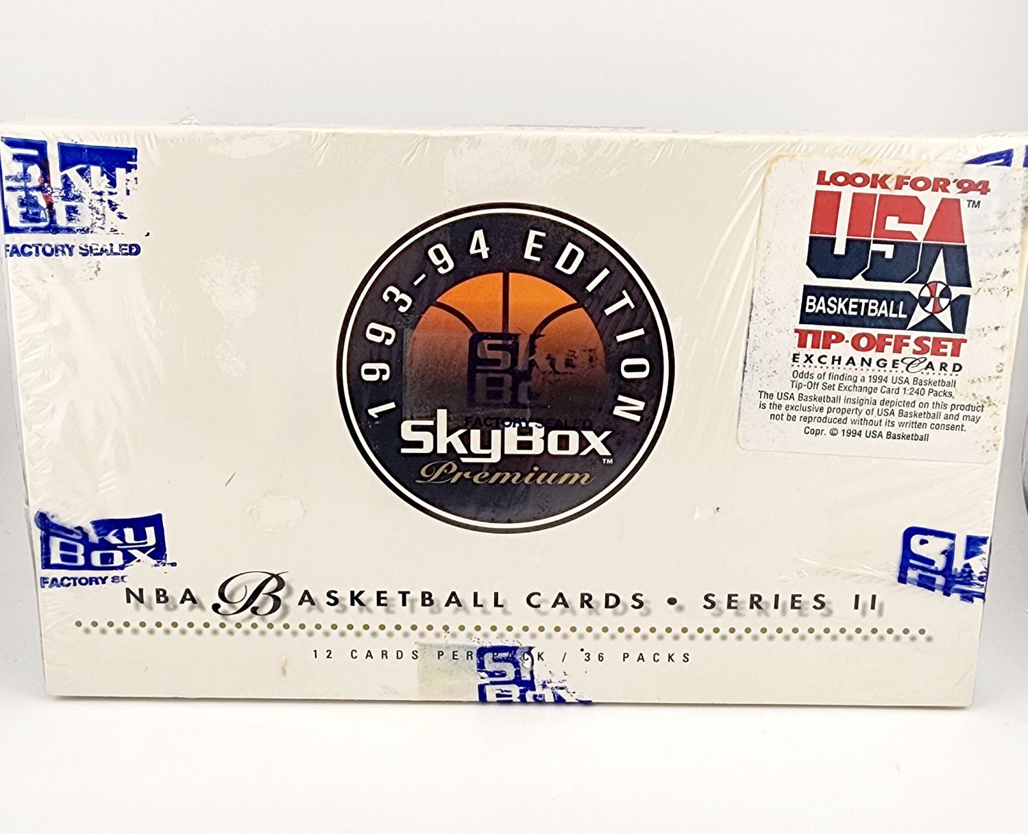 1993-94 Skybox Premium Series 2 Basketball Sealed 36 Pack Box