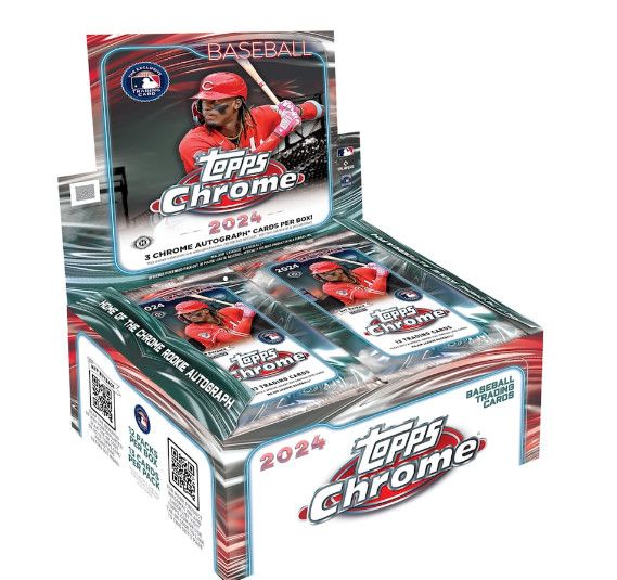 2024 Topps Chrome Baseball Jumbo Box