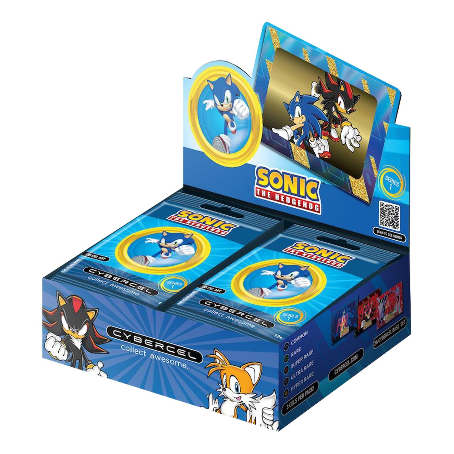 Cybercel Sonic the Hedgehog Trading Cards Series 1 Box