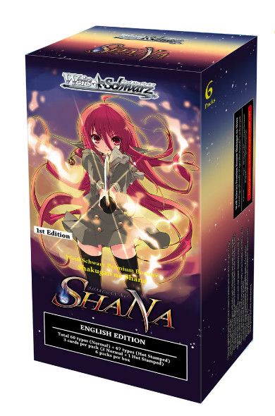 Weiss Schwarz Shakugan No Shana  English Edition Premium Booster Box