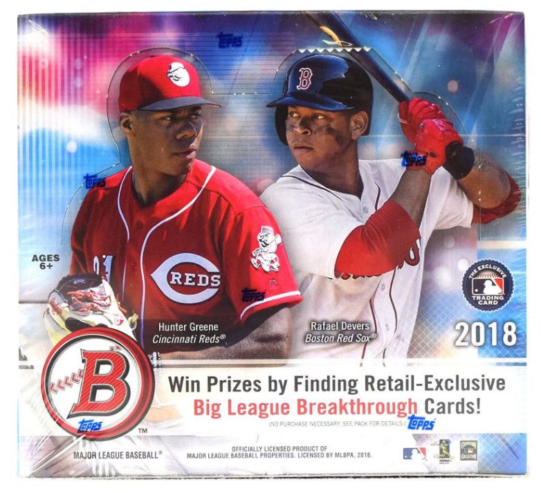 2018 Bowman Baseball 24-Pack Retail Box