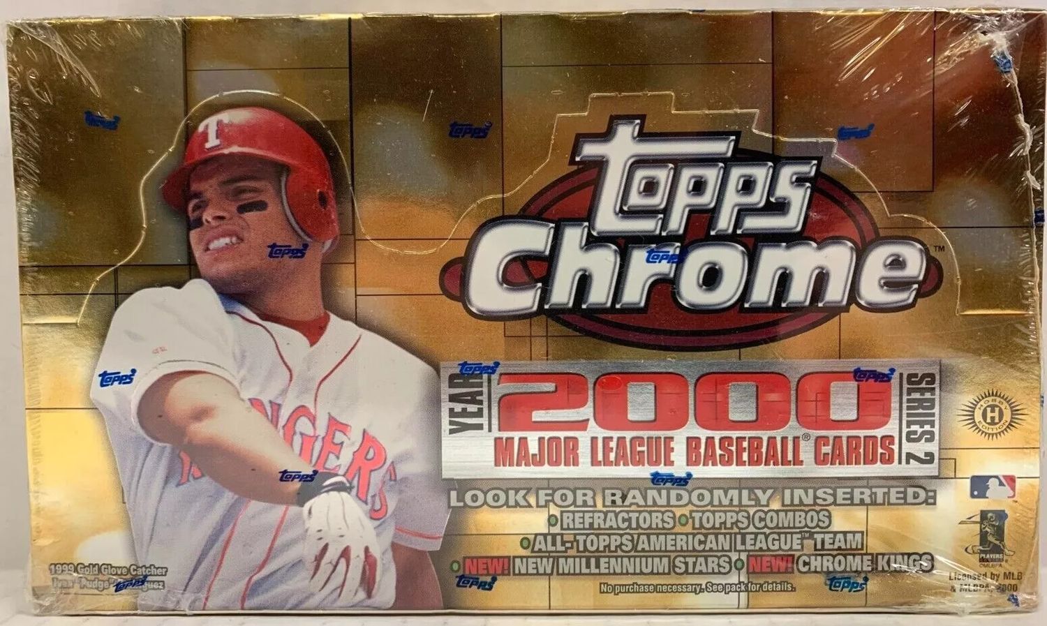2000 Topps Chrome Baseball Series 2 Hobby Box