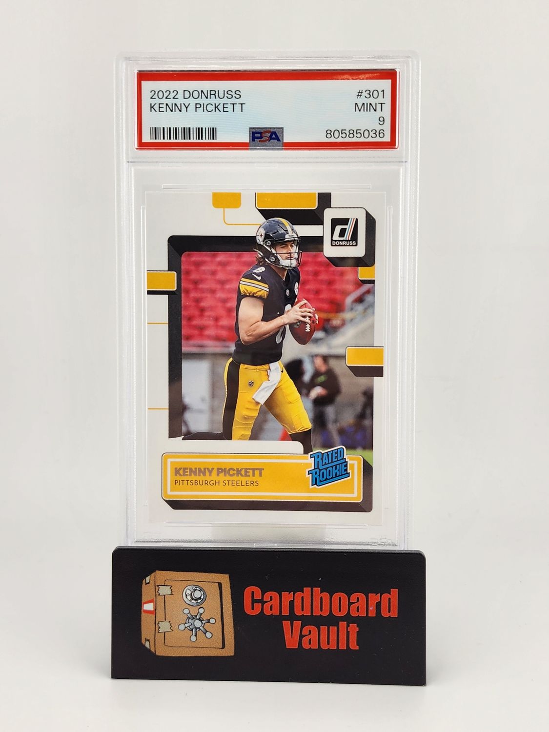 2022 Donruss Rated Rookie  Kenny Pickett #301 PSA 9 80585036