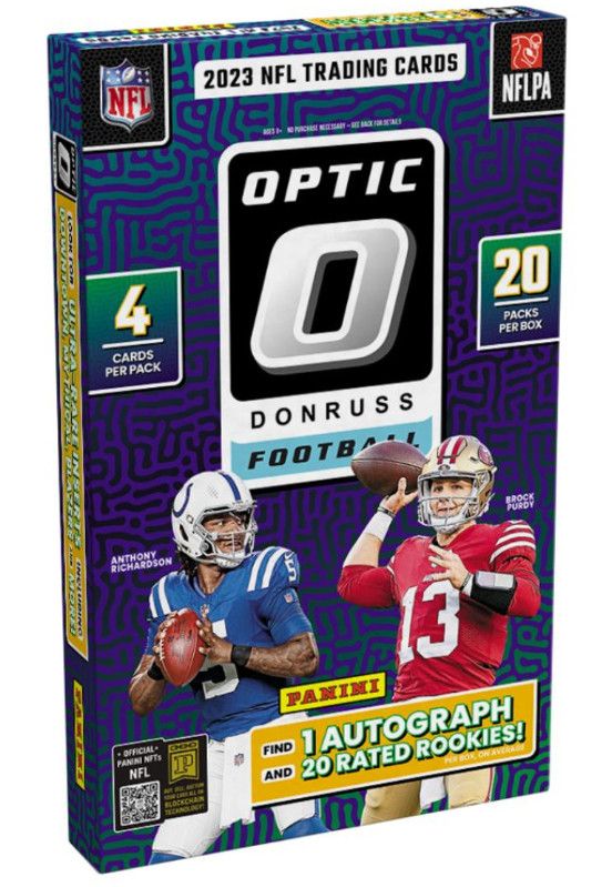 2023 Donruss Optic Football Hobby Box