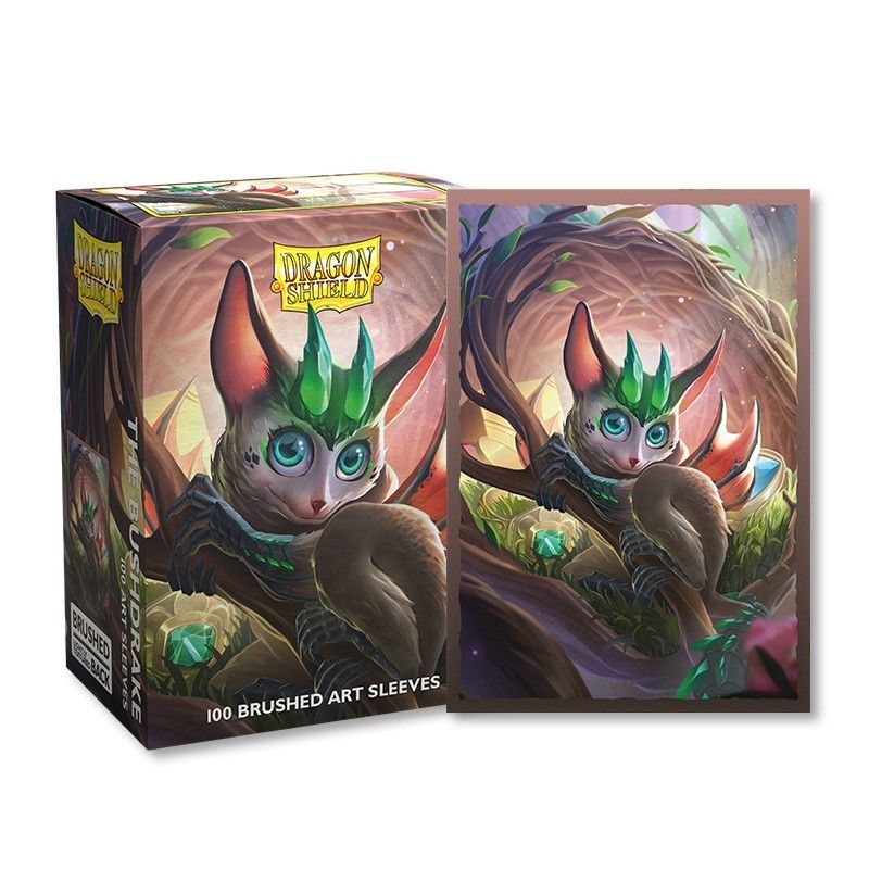 Dragon Shield Standard Brushed Art Spirit Dragon The Bushdrake Sleeves 100CT