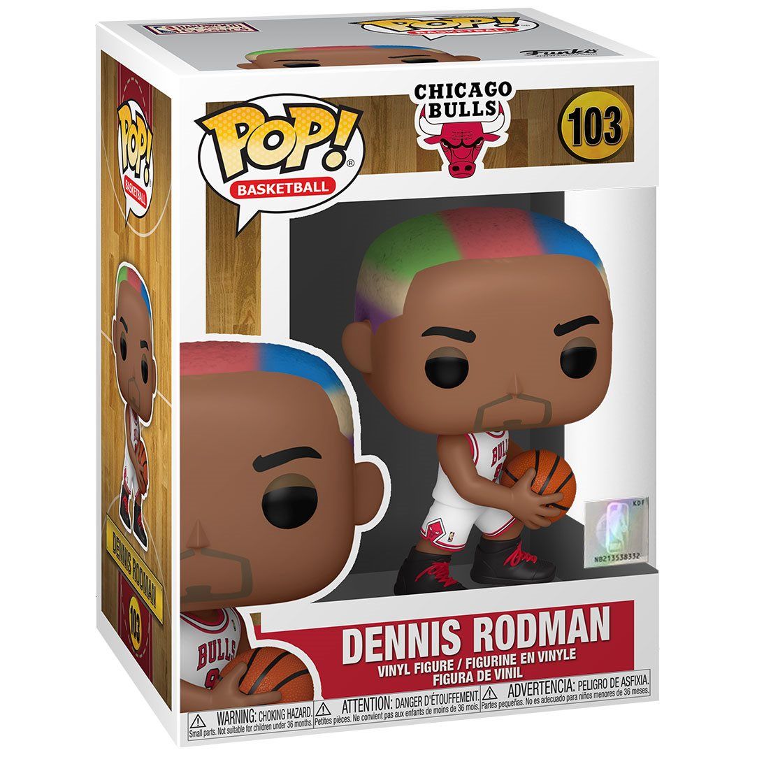 NBA: Legends Dennis Rodman (Bulls Home) 103 Funko Pop!