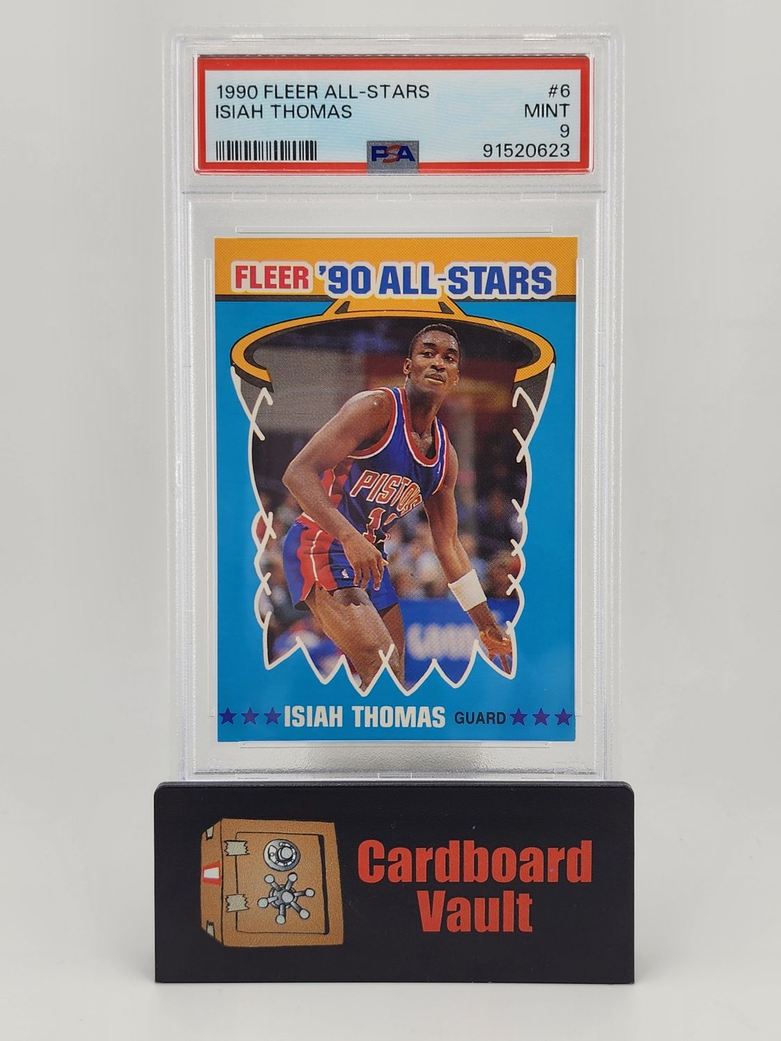 1990 Fleer All Stars Isiah Thomas #2 PSA 9 91520623