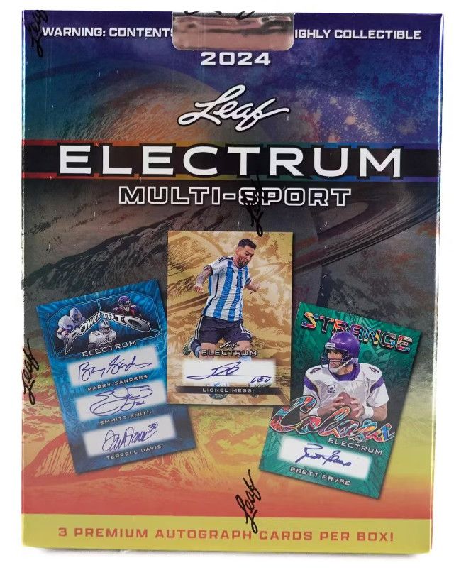 2024 Leaf Electrum Multi-Sport Hobby Box