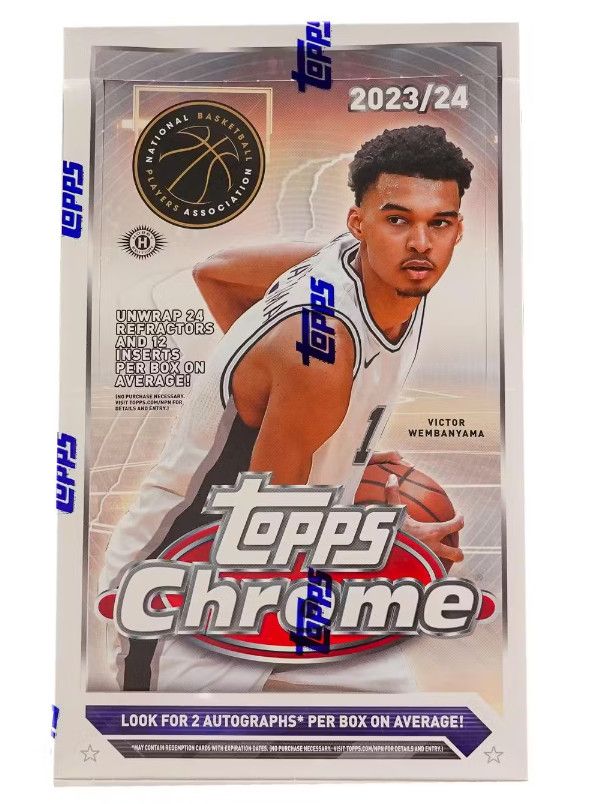 2023-24 Topps Chrome Basketball Hobby Box