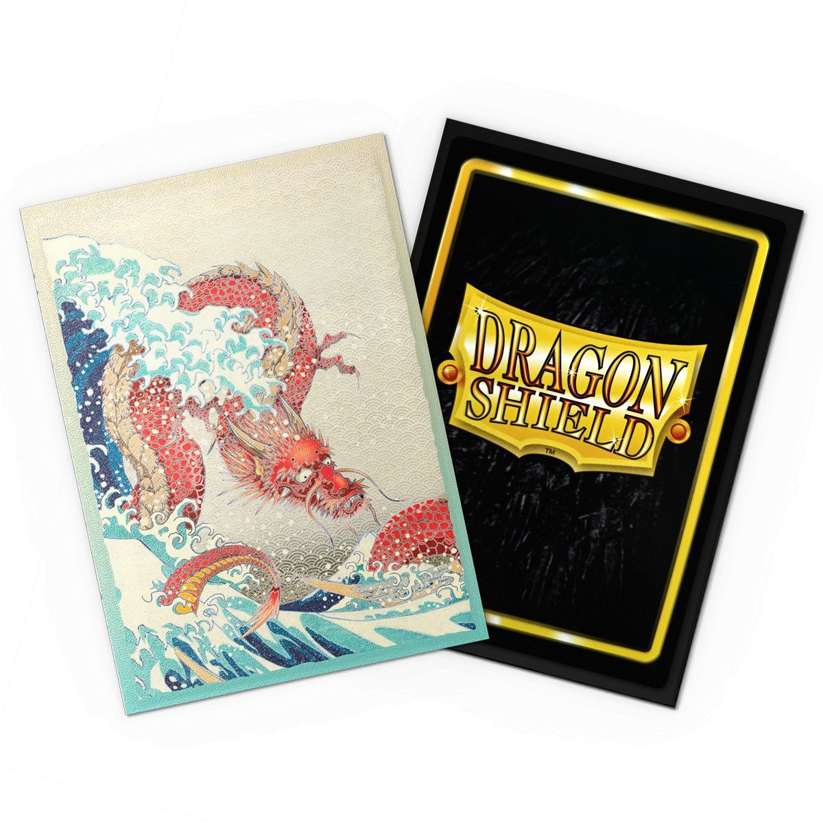 Dragon Shield Sleeves: Standard Matte Dual Art 25th Anniversary - Great Wave 100CT