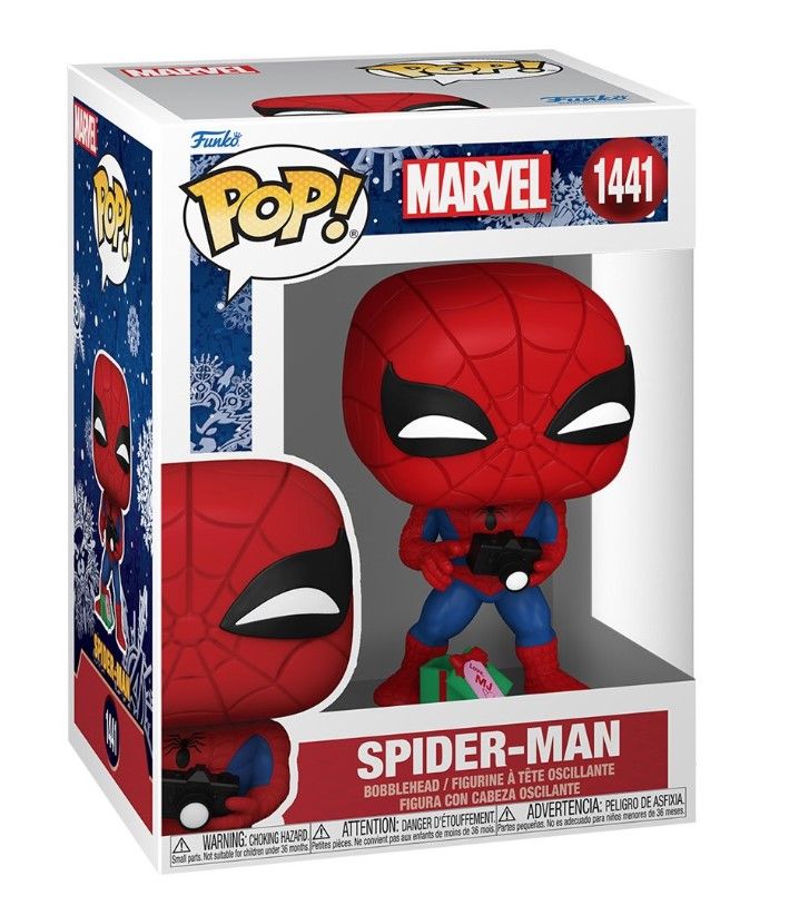 Marvel Holiday Spider-Man 1441 Funko POP!