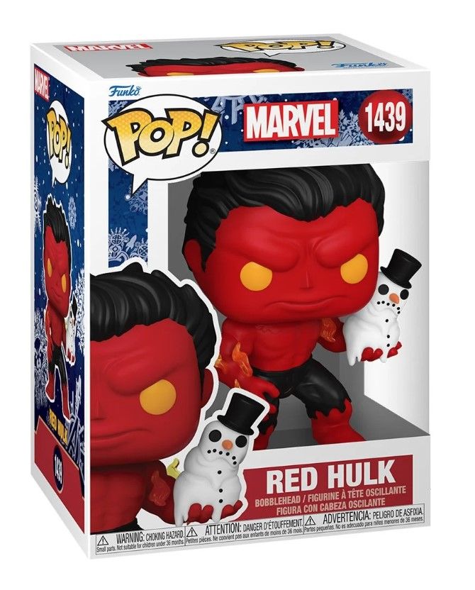 Marvel Holiday Red Hulk 1439 Funko POP!