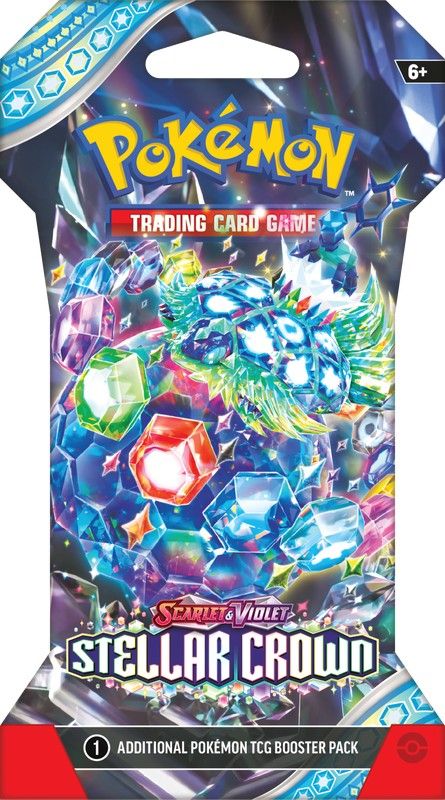 Pokémon  Stellar Crown Sleeved Booster Pack