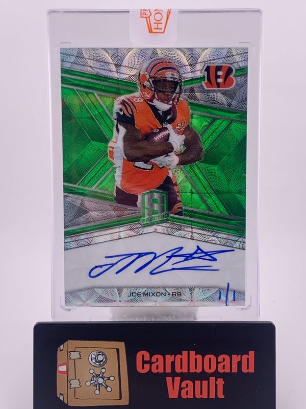 2020 Panini Honors Joe Mixon Autograph 1/1 No. S-JM