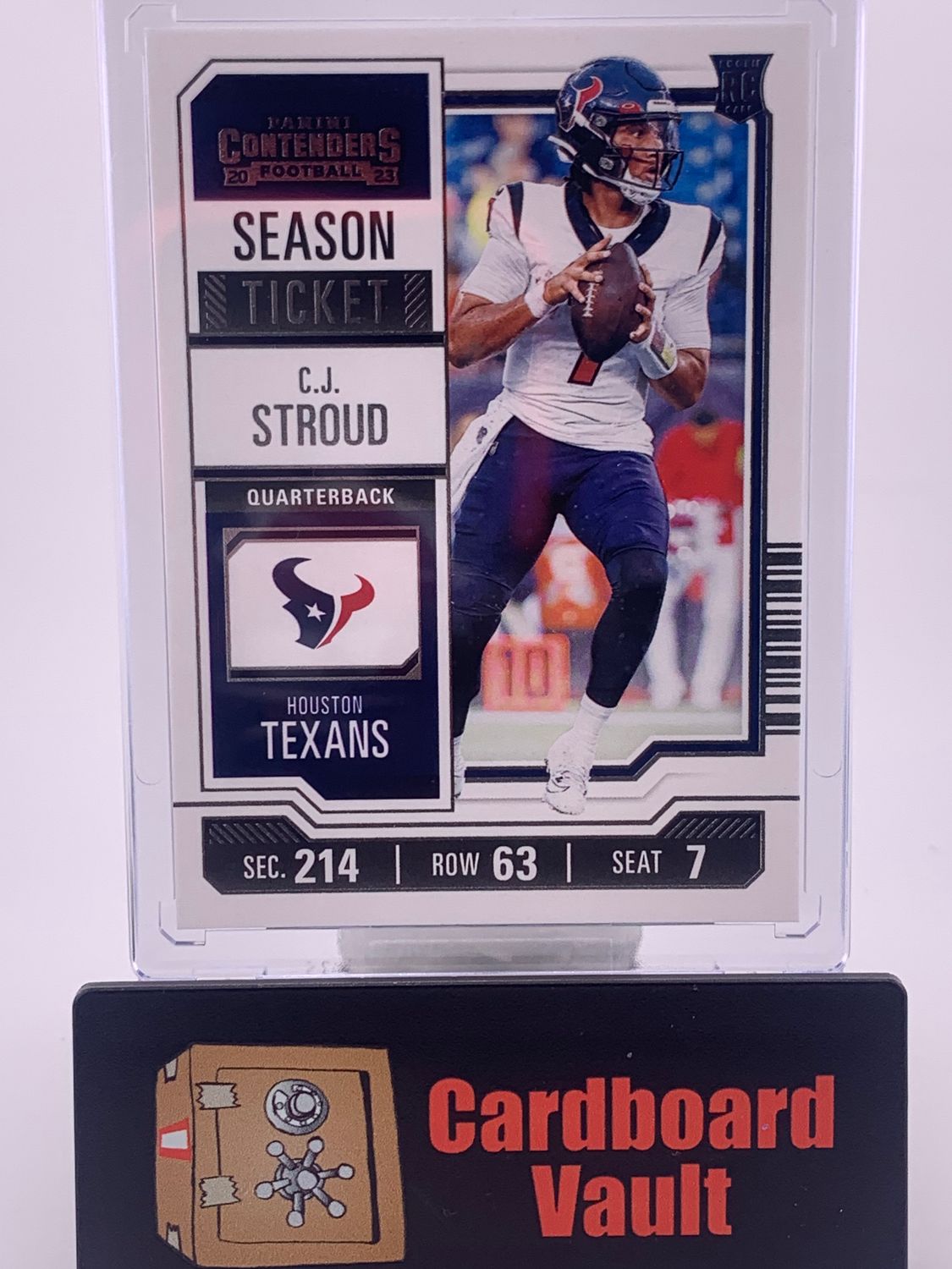 2023 Panini Contenders Cj Stroud Season Ticket No. 40