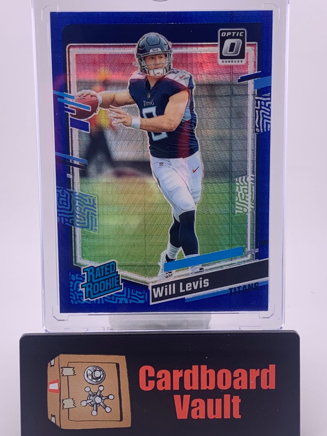 2023 Optic Will Levis Rated Rookie Blue Hyper No. 298