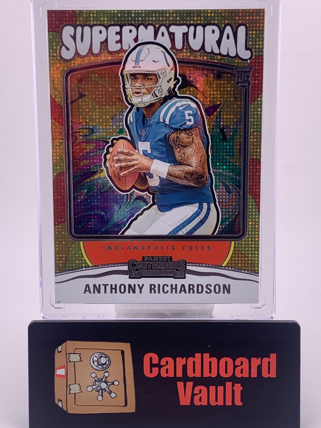 2023 Panini Contenders Anthony Richardson Supernatural No. 1