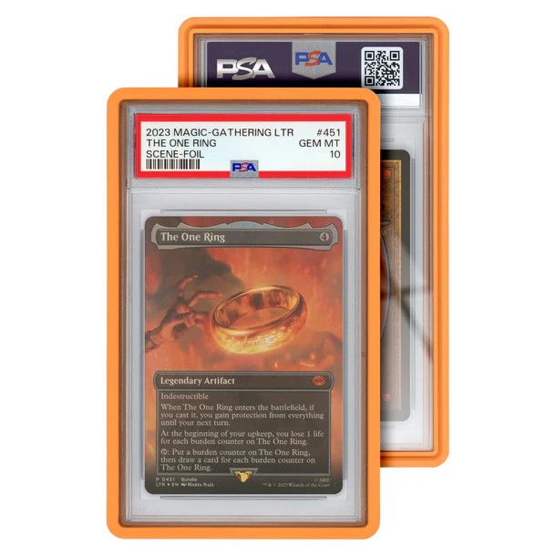 Graded Guard PSA Graded Card Case - Orange 35pt (Case Only)