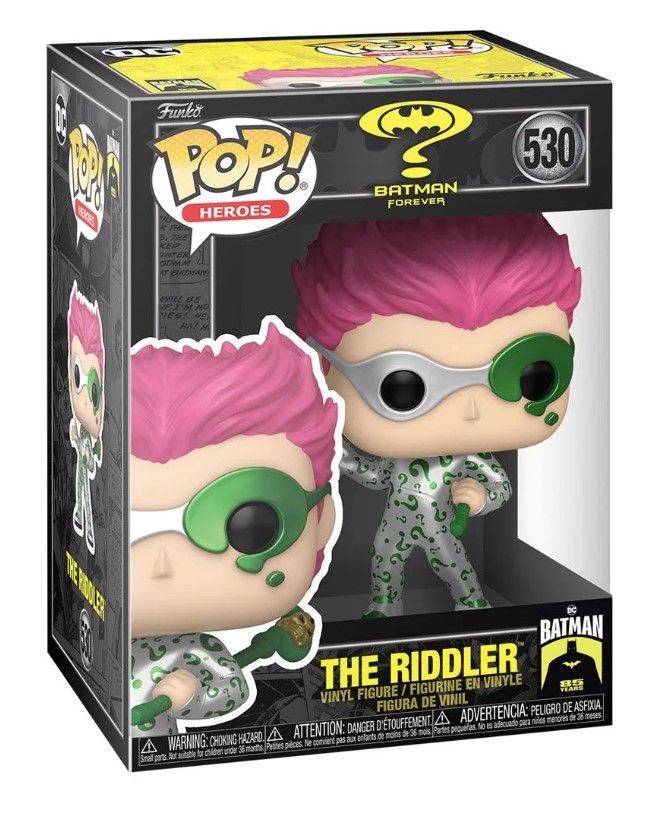 Batman Forever The Riddler Metallic 530 Funko Pop!