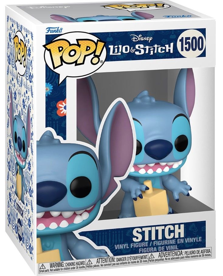 Lilo &amp; Stitch Hanukkah Stitch with Dreidel 1500 Funko Pop!