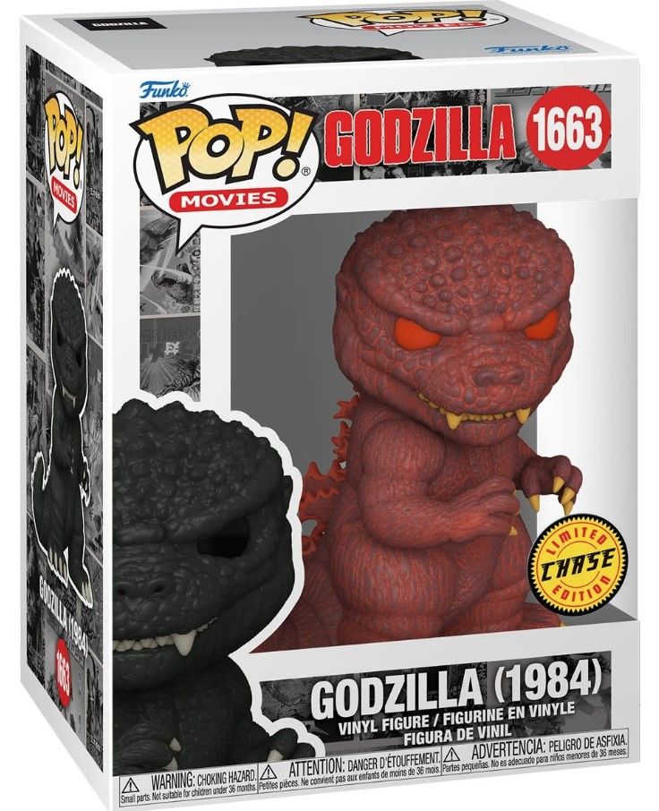 Godzilla 70th Anniversary Godzilla (1984) 1663 Funko Pop! (CHASE)
