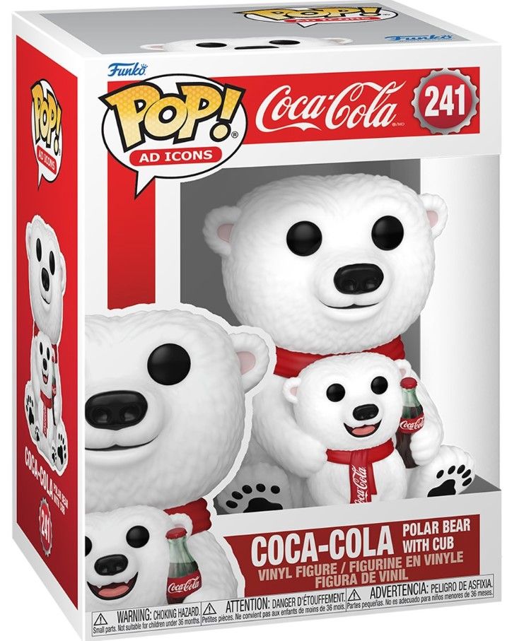 Coca-Cola Polar Bear with Cub 241 Funko Pop!