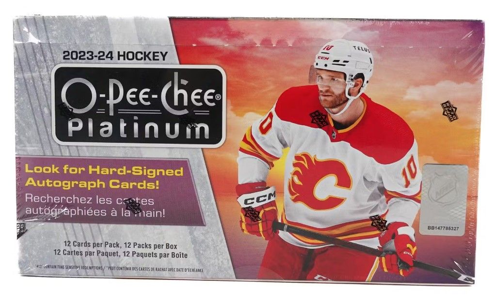 2023/24 Upper Deck O-Pee-Chee Platinum Hockey Hobby Box