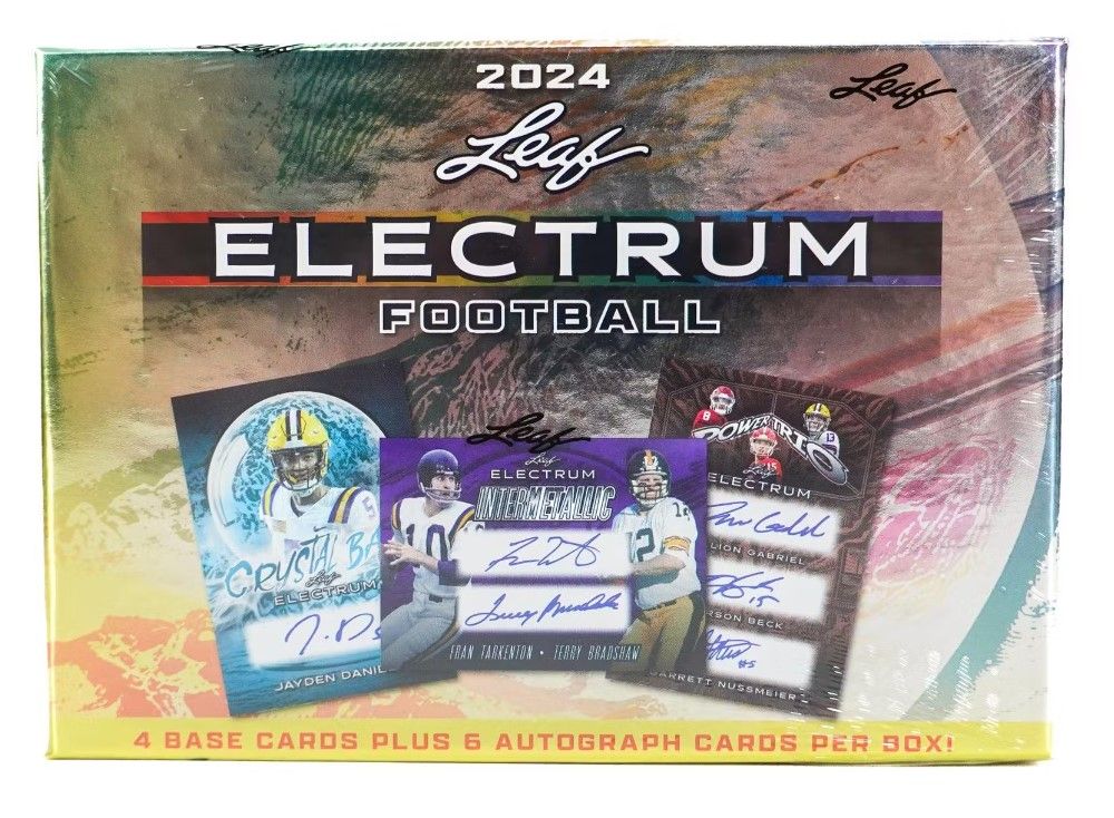 2024 Leaf Electrum Football Hobby Box