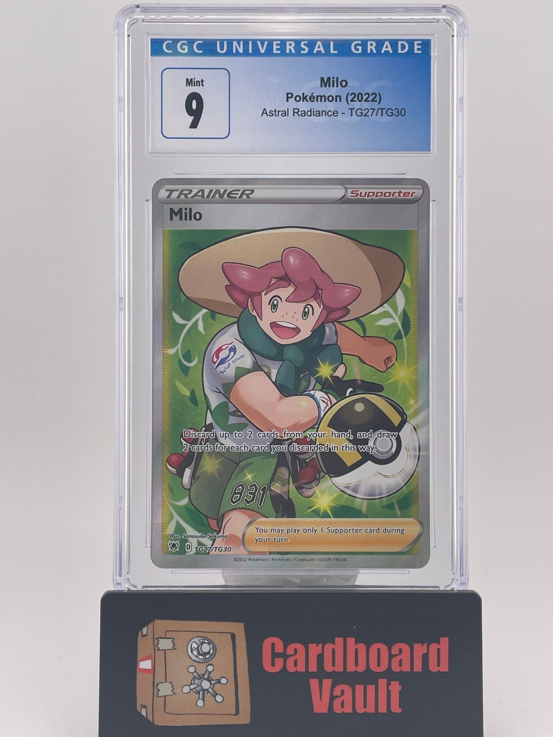 2022 Pokémon Milo Astral Radiance No. TG27 CGC 9 4164134039