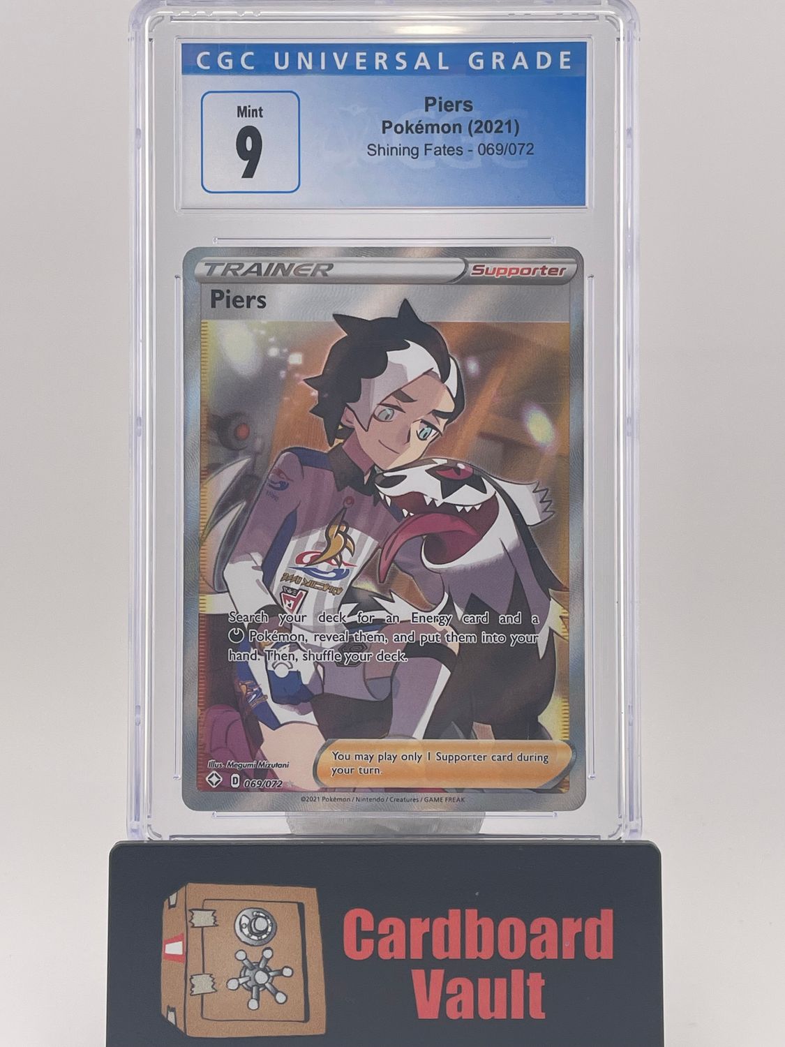 2022 Pokémon Piers Shining Fates No. 69 CGC 9 3906731073
