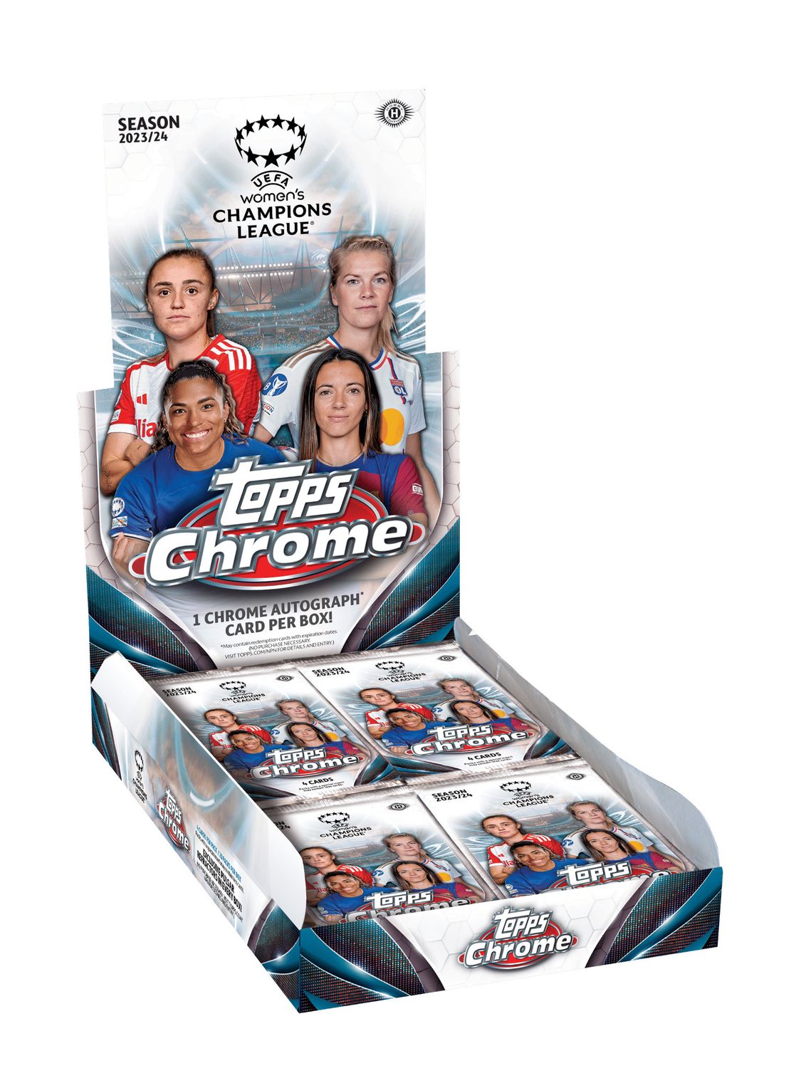 Topps Chrome UEFA Women&#39;s Champions League Hobby Box