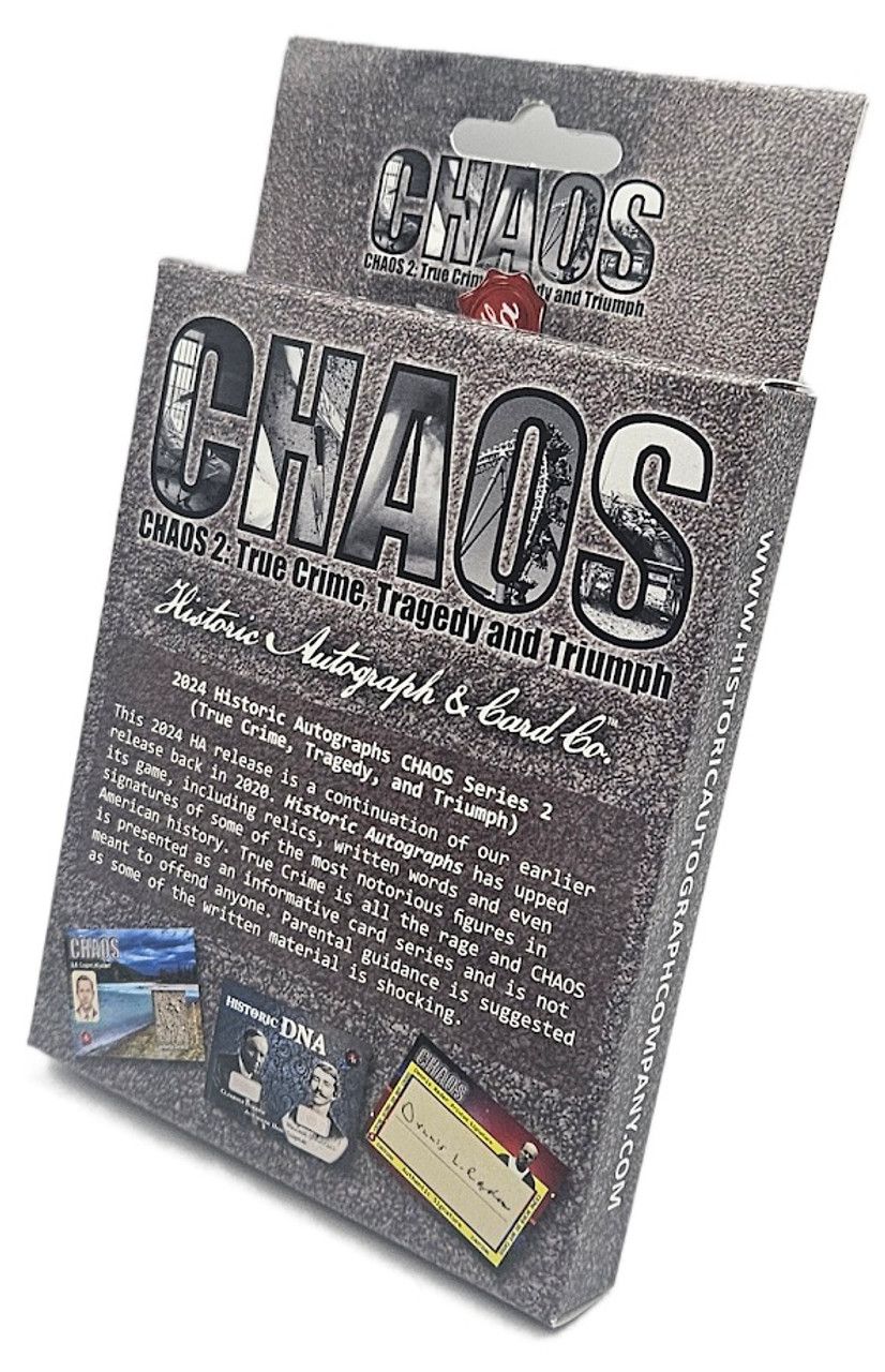 2024 Historic Autographs Chaos 2