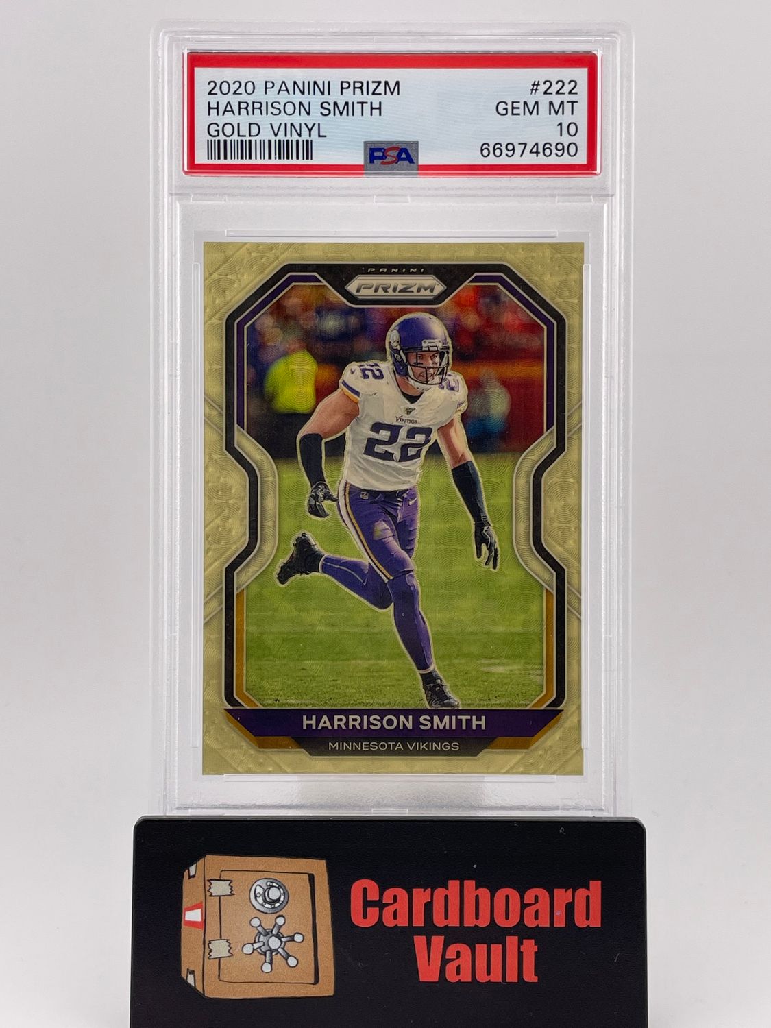 2020 Prizm Harrison Smith Gold Vinyl 1/5 No. 222 PSA 10 66974690
