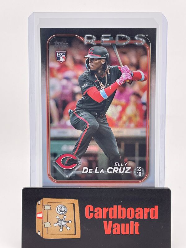 2024 Topps Chrome Elly De La Cruz Silver Refractor No. 141