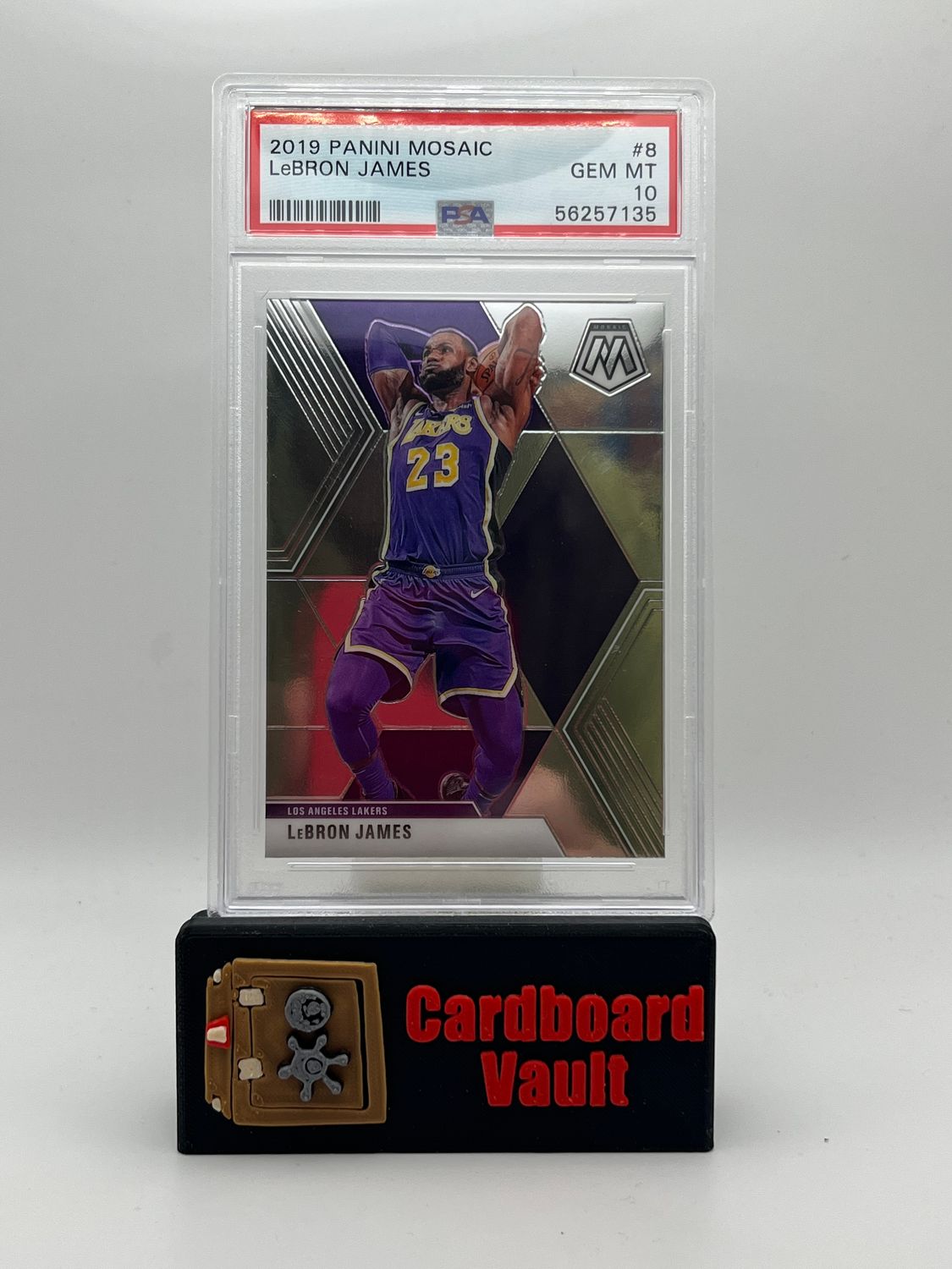 2019 Mosaic LeBron James No. 8 PSA 10 56257135