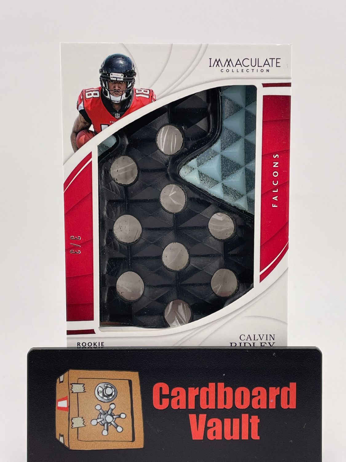2018 Immaculate Calvin Ridley Rookie Rookie Soles 3/3 No. SO-9