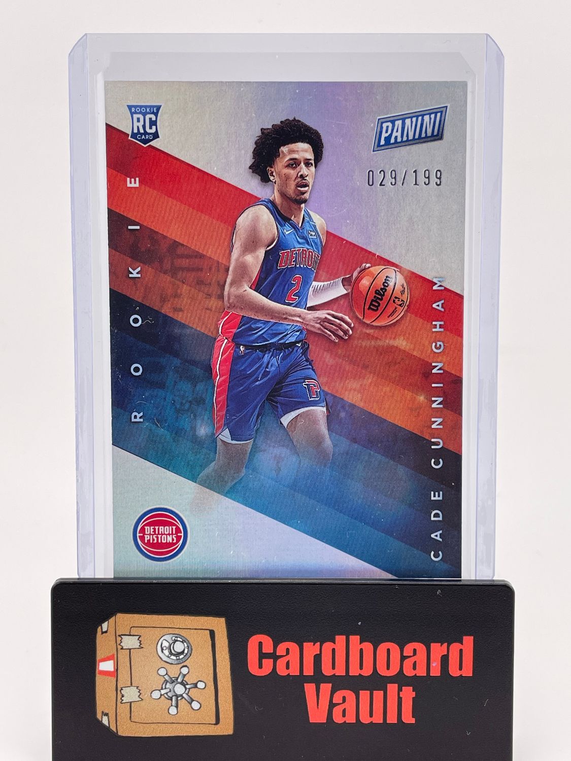 2022 Panini VIP Cade Cunningham Rookie Silver Refractor 29/199 No. RC-1