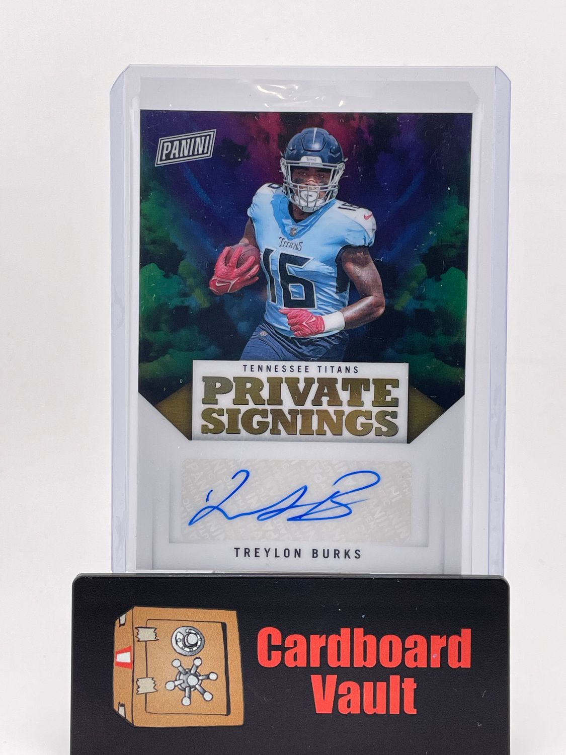 2023 Panini VIP Treylon Burks Private Signatures 12/25