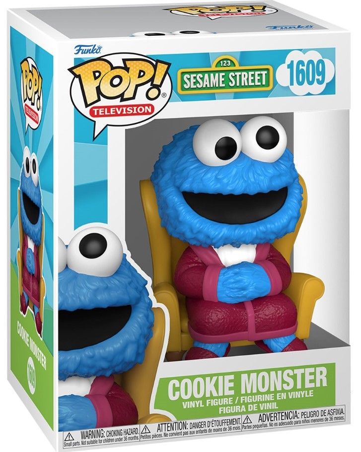 Sesame Street Cookie Monster 1609 Funko Pop!